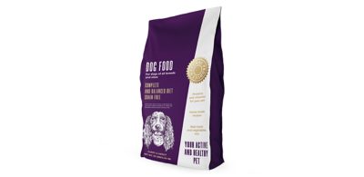 Sachet à quatre soudures verticales