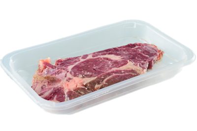 Frischfleisch vakuumverpackt