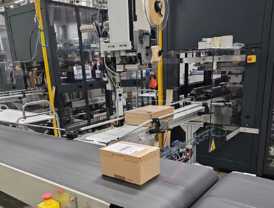 packaging automatizzato con ottimizzazione delle dimensioni