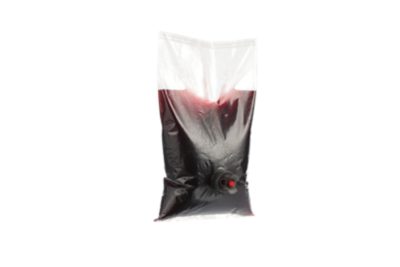 red wine bag in box pouch